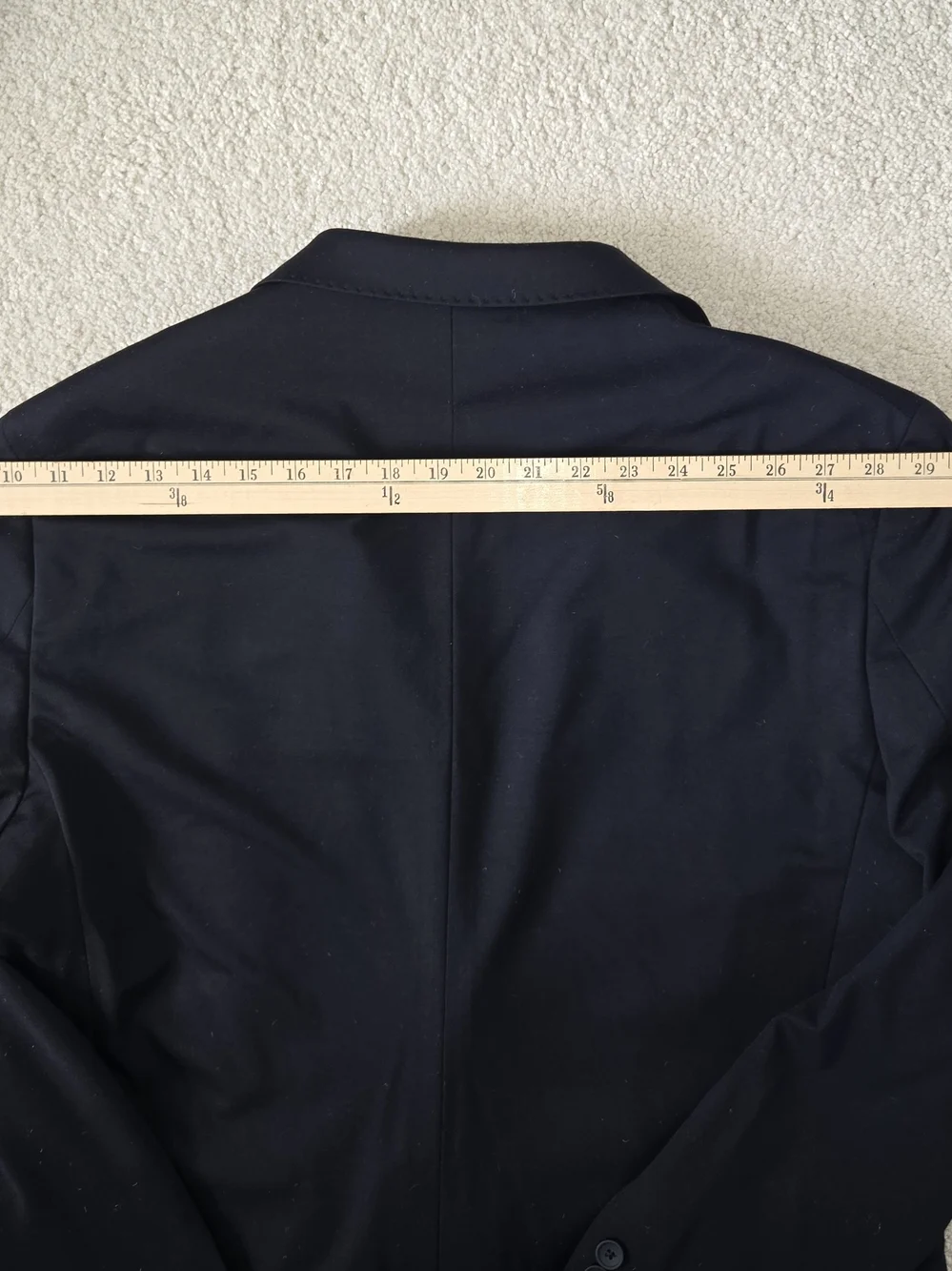 Kenneth Cole Classic Black Men's Two Button Blazer Office Suit Jacket 42R Slim